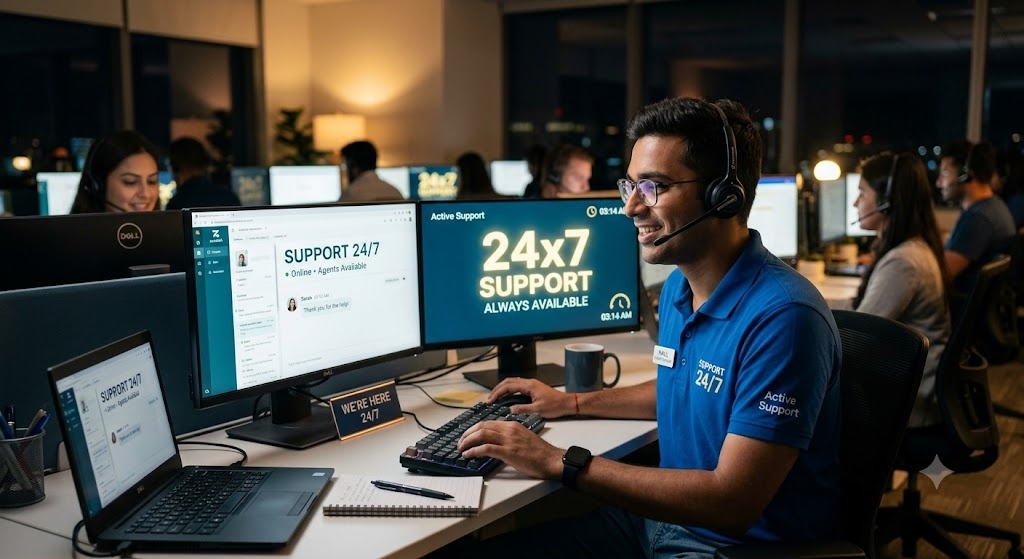 24x7 Support